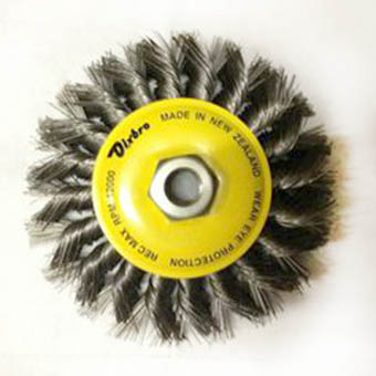 GPI 110MM 14 X 2 WIRE WHEEL - HTKC 